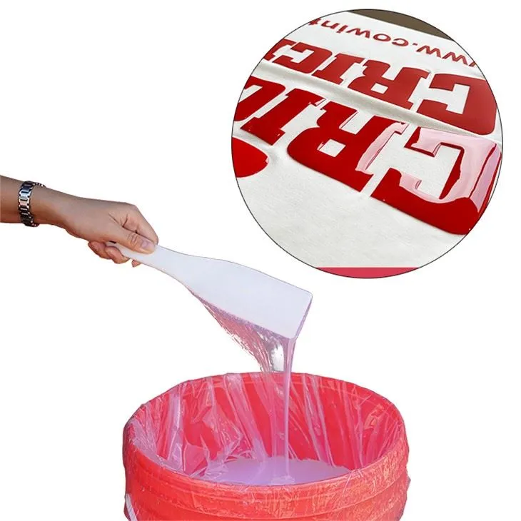 Tinta de impressão de silicone