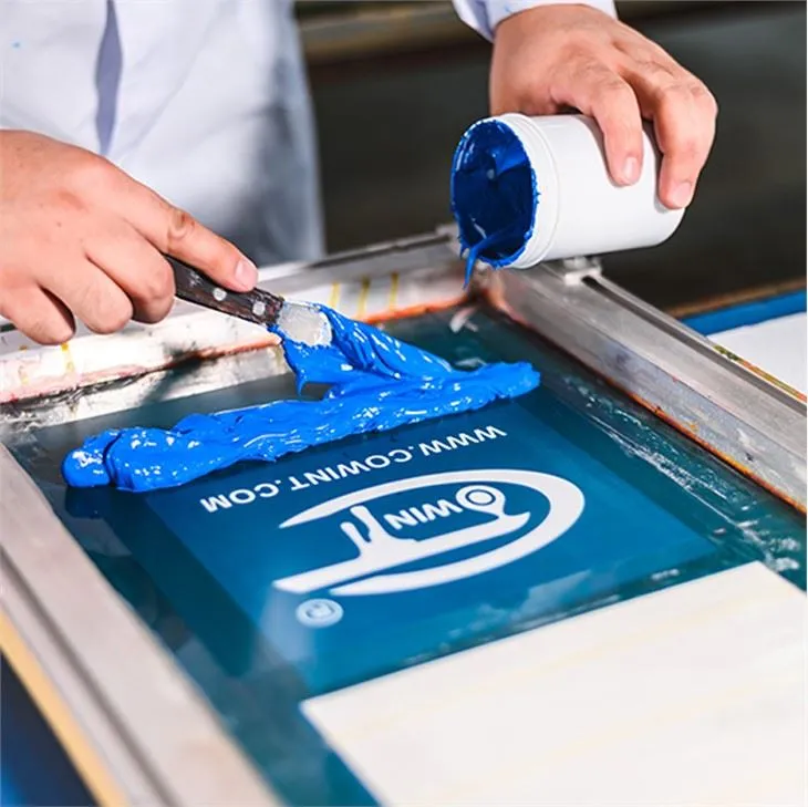 3.Put the paste to screen 3.Put the paste to screen